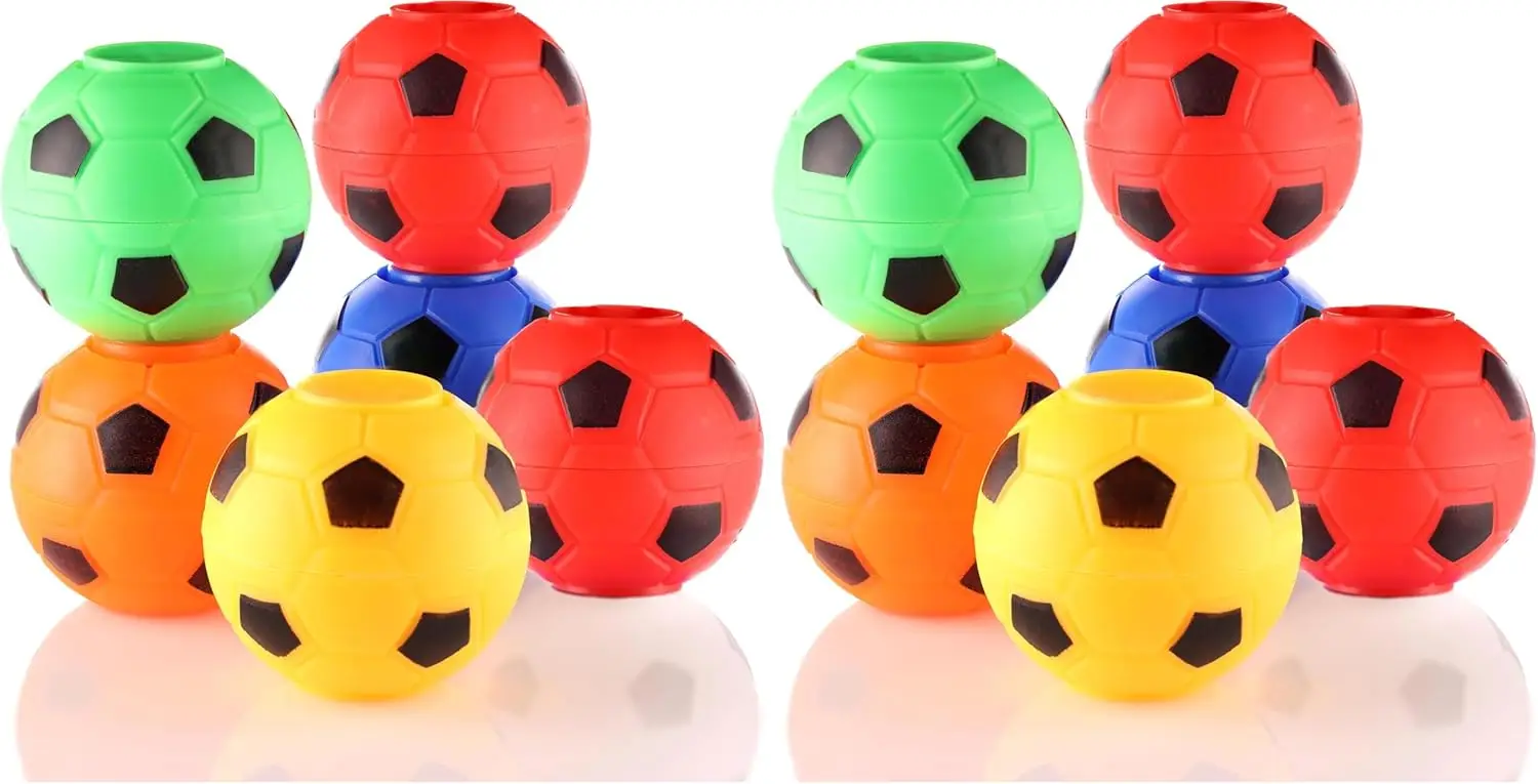 

Футбольные спиннеры-антистресс 2 дюйма - 36 шт. в упаковке, 2 набора для детей, сувениры для вечеринок