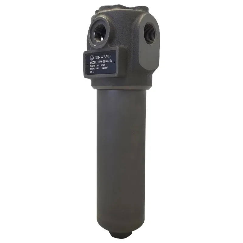 

Quality Guarantee Industrial Hydraulic High Pressure Particle Filtration System Steel Housing 3/4" Inlet