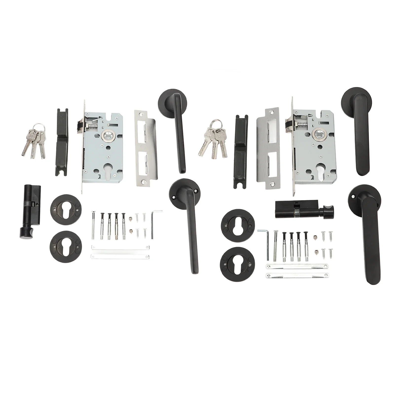 مجموعة قفل نقر شديدة التحمل، مقاومة للأكسدة، قفل نقر عالمي من الفولاذ المقاوم للصدأ مناسب للداخل