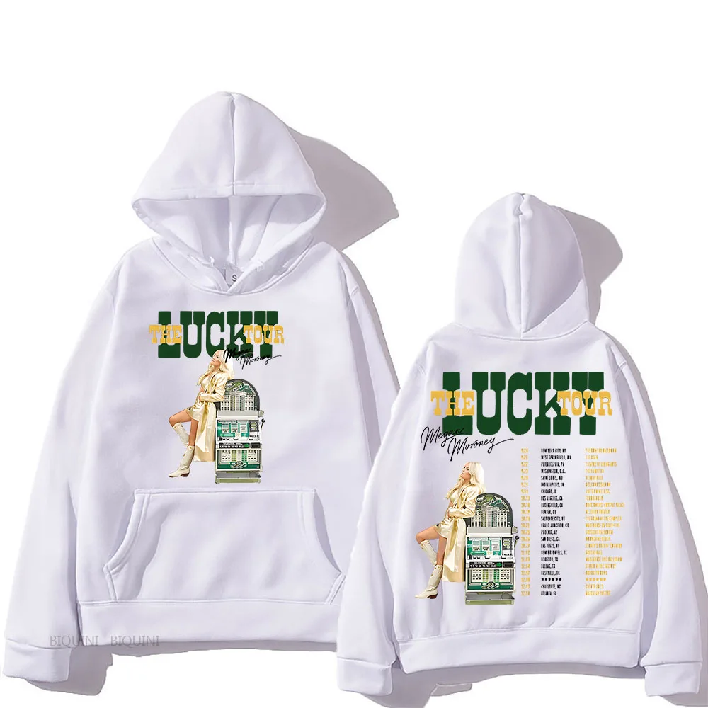 Sudaderas Vintage Hooded Megan Moroney Am I Okay Winter Gothic Aesthetic Sweatshirt Funko Pop Fleece Clothes Casual Punk Hoody