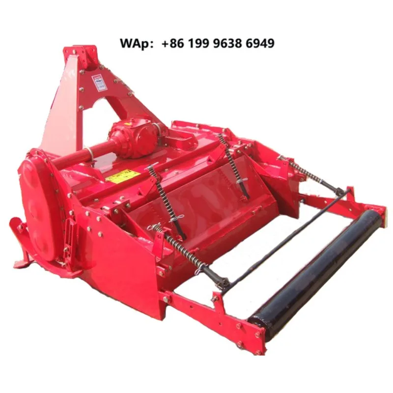 Combined Tractor Rotary Tiller Ridger Farm Bed Maker Ridging Machine Farm Seedbed Former