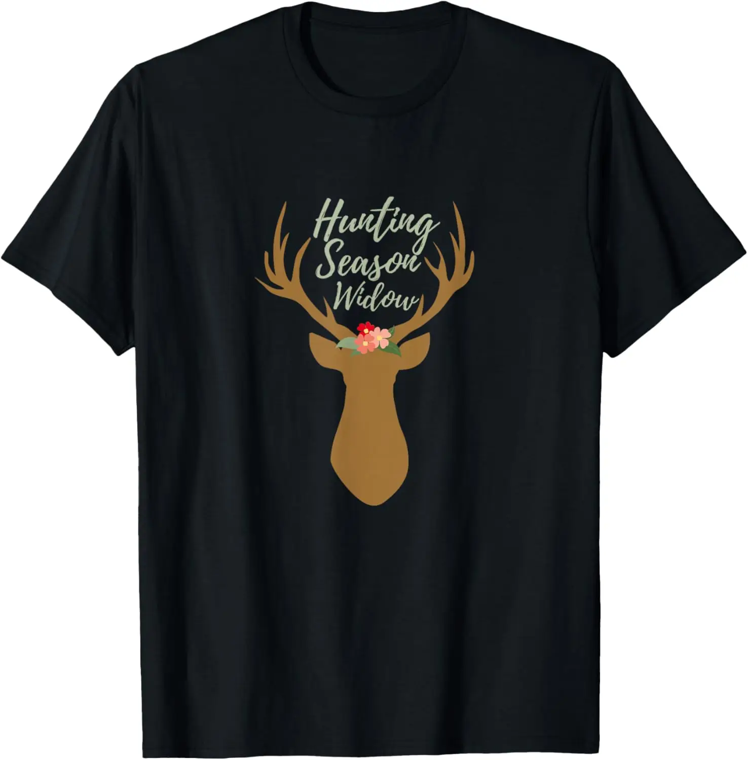 

Hunting season widow shirt for the wife of a hunter