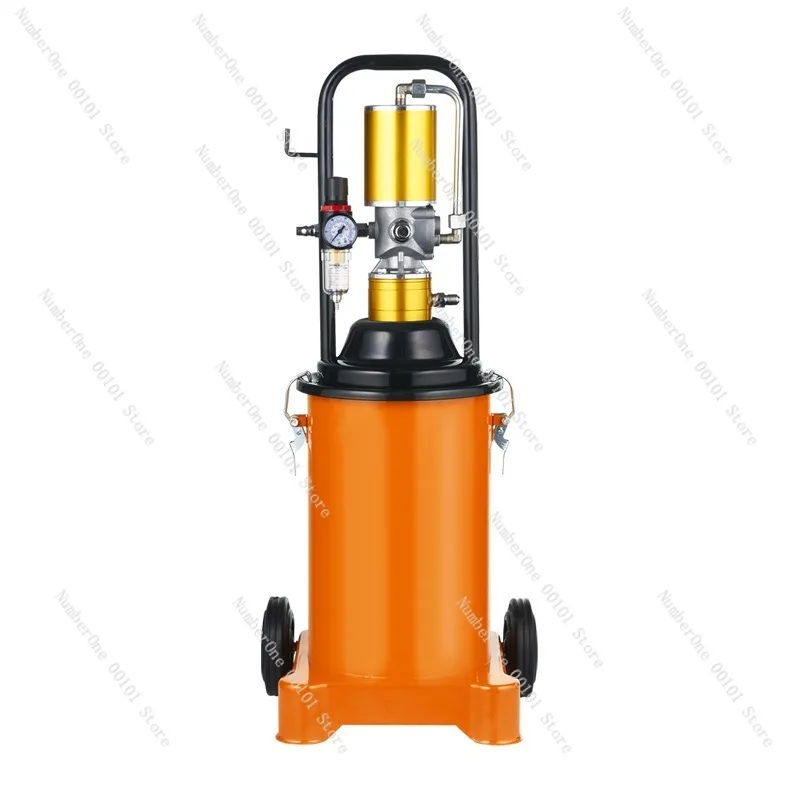 12L Pneumatic Grease Gun High Pressure Butter Pump Oil Injector Dispenser Industrial Lubrication Tool 2026 Heavy Duty Workshop