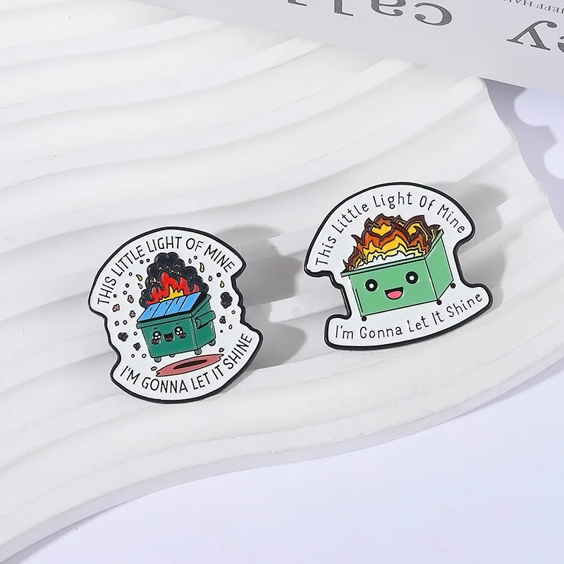 Брошь-с-мультяшными-английскими-цитатами-мультяшная-мусорная-корзина-металлический-значок-с-пламенем-креативные-ювелирные-изделия-с-буквами-аксессуары-для-медалей