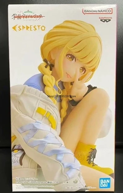 BANDAI Originele DE IDOLM@STER GLANZENDE KLEUREN Kotone Fujita ESPRESTO-Zeer Detail Action Figure Eindproduct Model Speelgoed