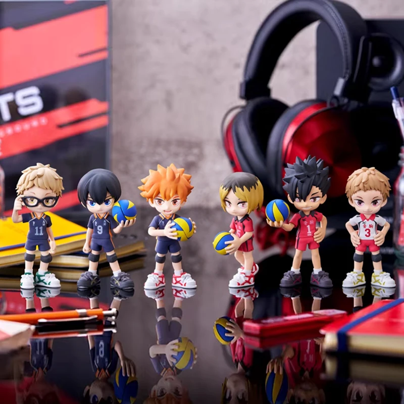 Haikyuu!! Figura de Anime de Hinata Shouyou, Tobio Kageyama/Tsukishima Kei/Tetsuro Kuroo/Kozume Kenma, Figura de Acción, Muñeco, Juguete, Regalo