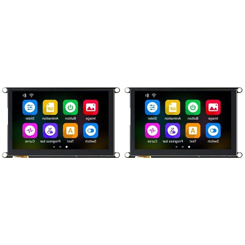 T24C 2X ESP32S3 8M PSRAM 16M Flash 5-Inch IPS 800 X 480 High-Definition LCD Module Capacitive Touch,With Wifi Bluetooth