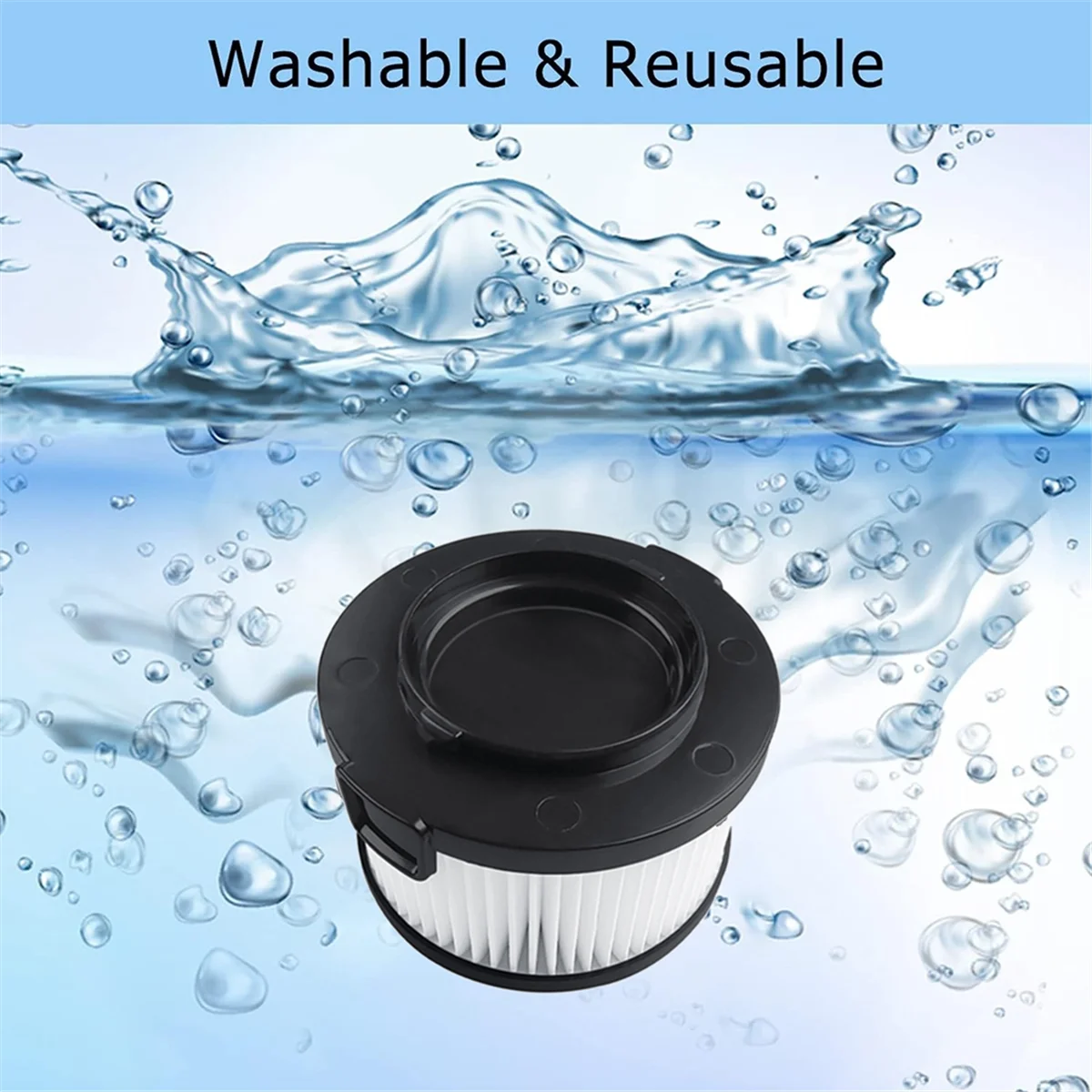 4 Pcs Filter depan dengan sikat bersih untuk Levoit Vortexiq 40-Rf rumah pembersih Filter bagian pengganti