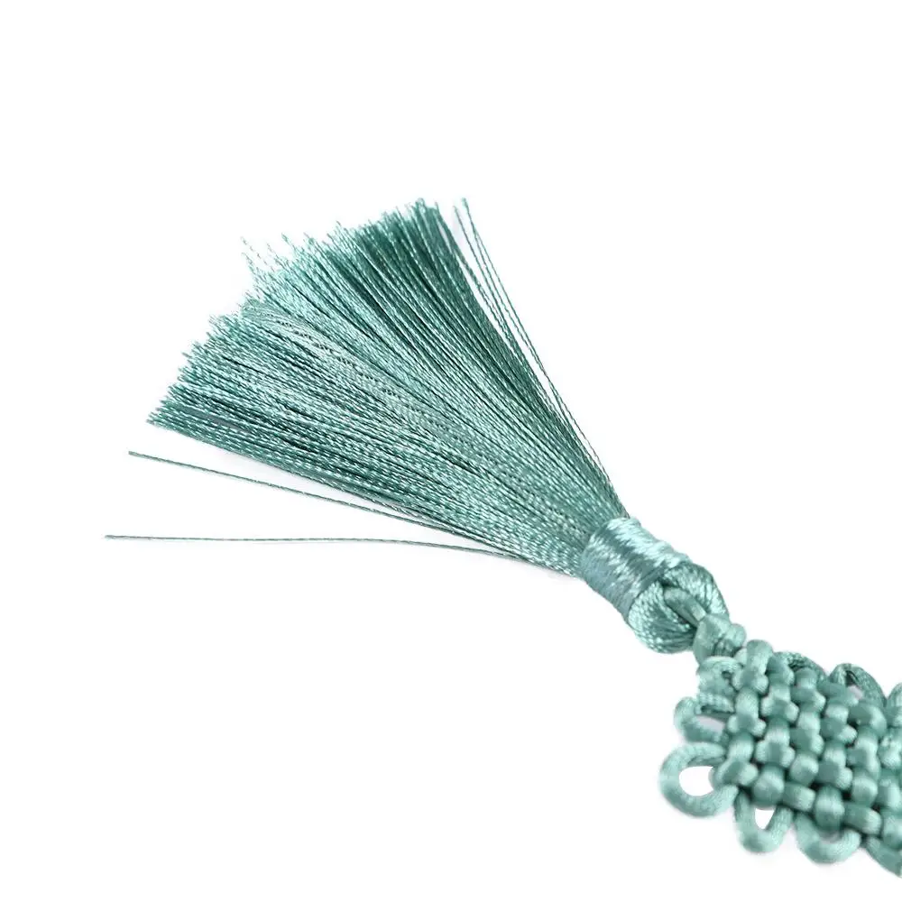 Adornos para Boda, Colgante Decorativo, Nudo Chino, Borla de Seda, Colgante para Cortina, Abalorios, Borla para Manualidades DIY, Colgante de Nudo Chino