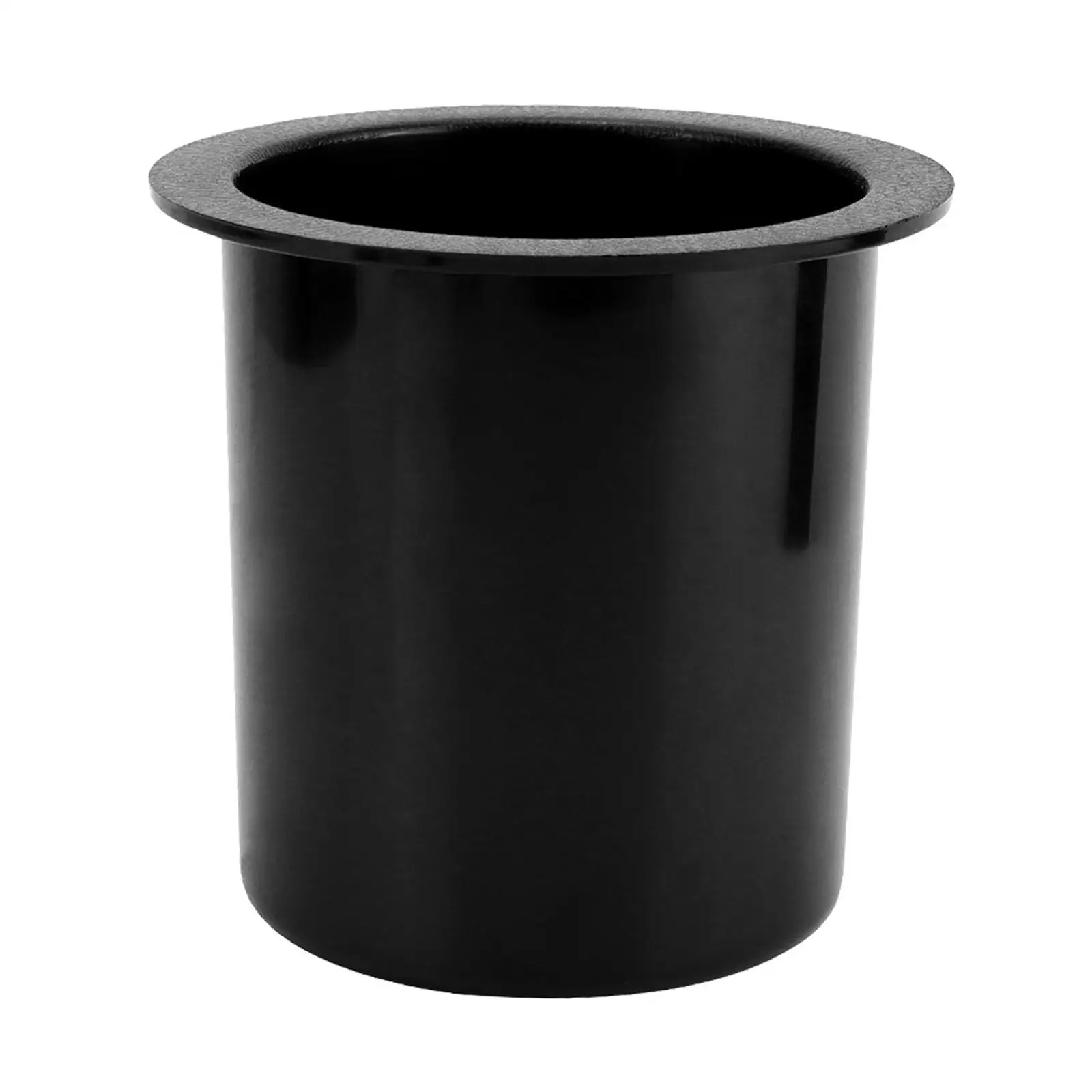 Universal Drink Bottle Holder Black Recessed Cup Insert ABS Plastic Car Boat RV Replacement Accessory for Sofa Chair Table