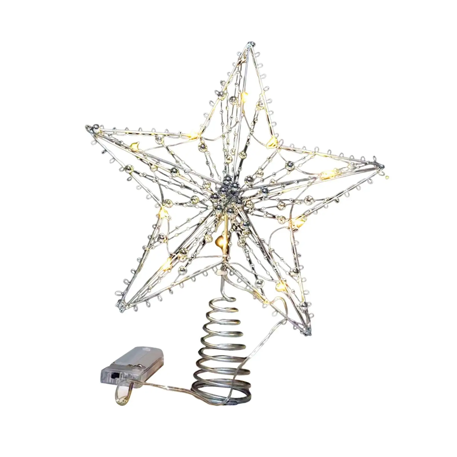 Lighted Christmas Tree Topper Party Favors for Bedroom Shop Living Room