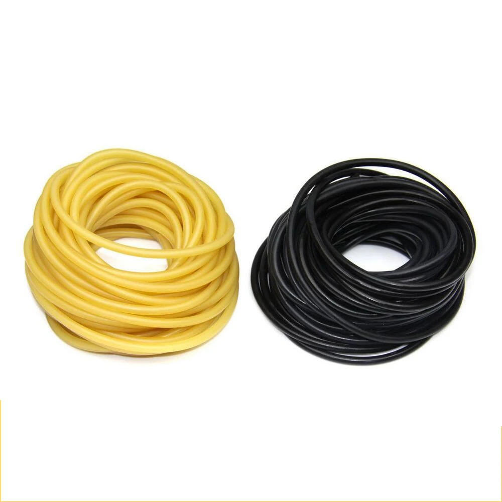 5mm*5/10m Outdoor Natural Latex Rubber Tube Stretch Elastic Slingshot Replacement Band Catapults Sling Rubber