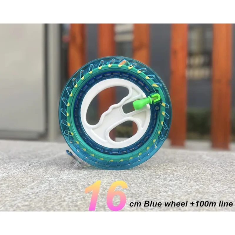 جديد وصول اللعب 16 سنتيمتر ABS طائرة ورقية بكرة/عجلة للنسر/دلتا/البرمجيات مختلف الطائرات الورقية تحلق أدوات الجر للأطفال/الكبار