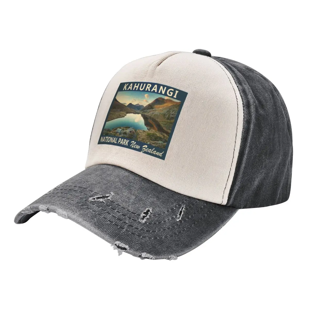 Kahurangi National Park New Zealand Vintage Baseball Cap Beach Sun Cap tea Hat Hat Man For The Sun Mens Caps Women's