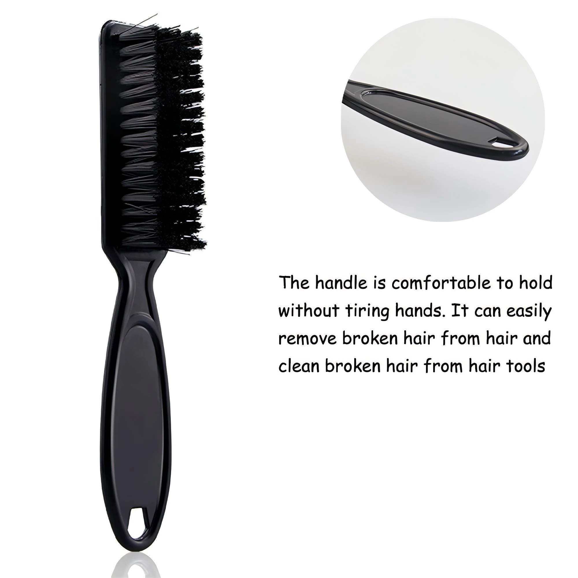 6/10/20Pcs Wholesale Plastic Soft Bristle Haircut Fading Brush Combo Set Barbershop Neck Broken Hair Cleaning Dust Removal Tools image 5