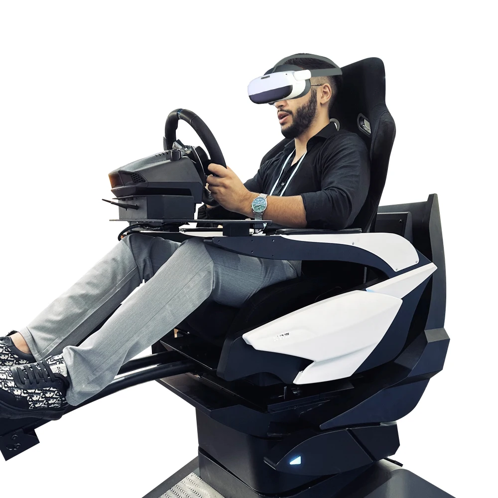 YHY volante interamente in lega di alluminio schermo da 32 pollici 3 Dof Motion 4D Car Gaming Racing VR Set AR/VR Entertainment