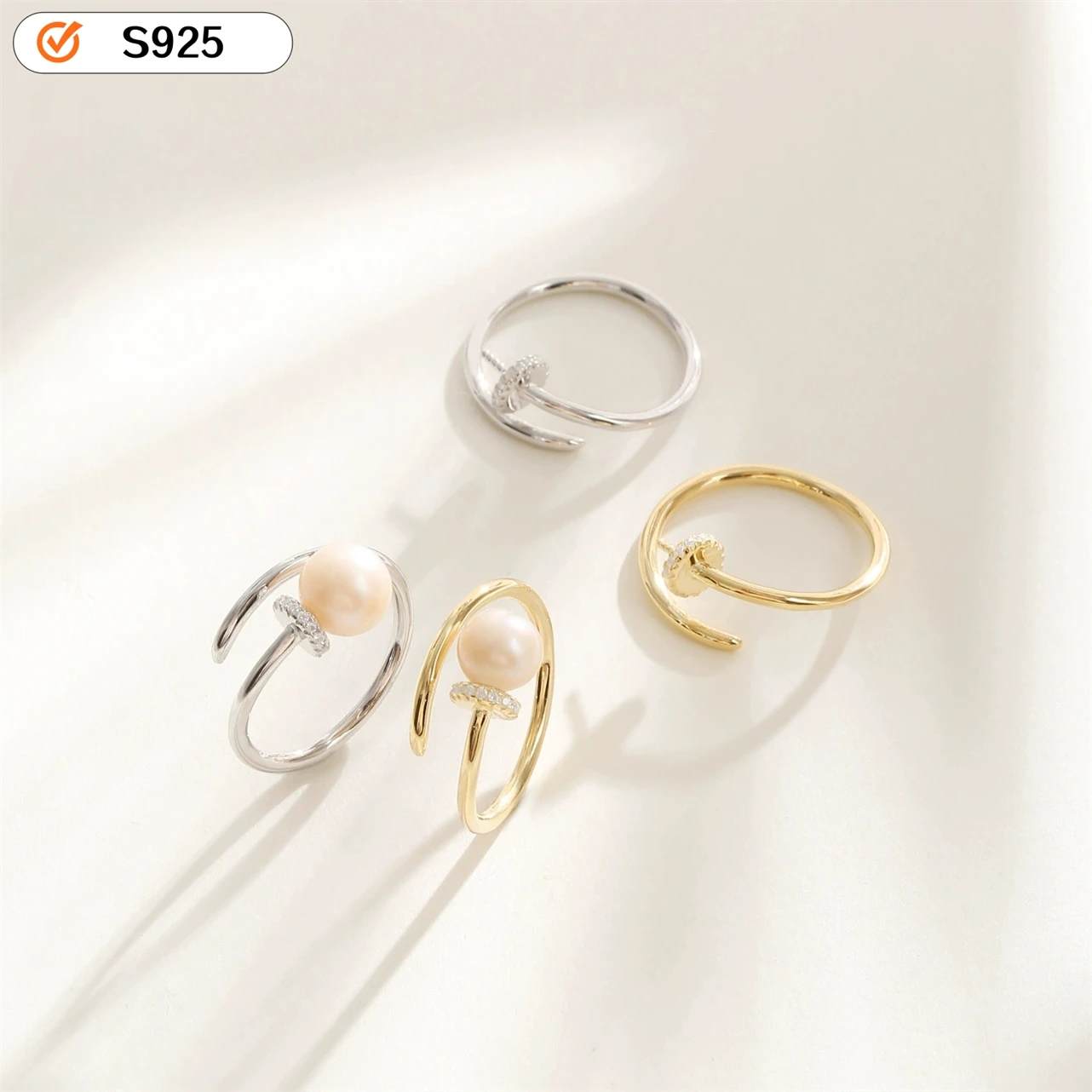 bague-ouverte-ajustable-en-argent-sterling-s925-pour-femmes-base-pour-perle-ronde-de-8-12-mm-accessoire-de-fabrication-de-bijoux-en-gros-cadeau