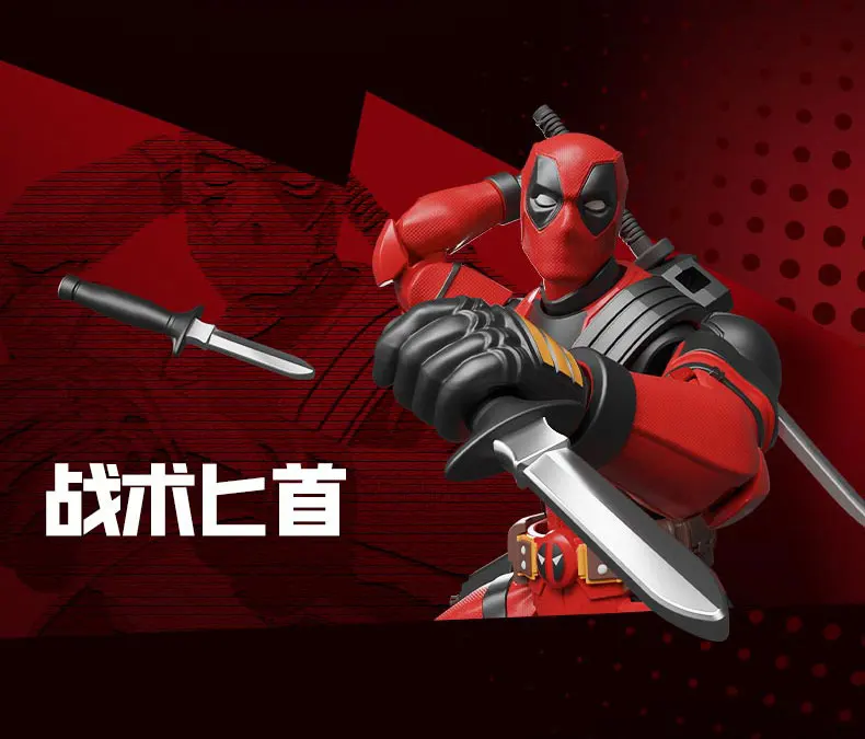 Blokees Deadpool 3 Wolverine Action Figures Spider-Man Movie Version Deadpool & Friend Series Collections Figures Adult Gift