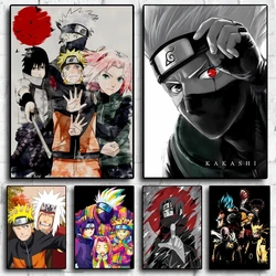 Canvas HD Prints NARUTO Uchiha Sasuke Home Room Painting Kid Action Figures Children's Bedroom Decor Birthday Gifts Hanging