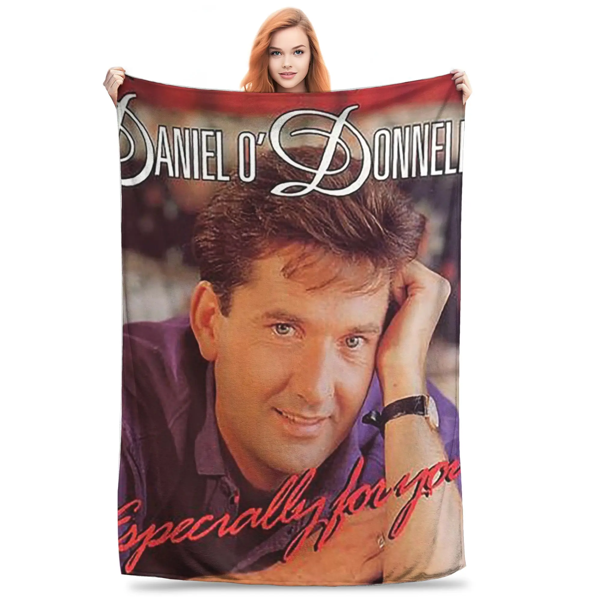 Flannel Throw Blanket Daniel O'Donnell Gold Collection Warm Plush Blankets Soft Bedspread for Bed Living room Home Travel Sofa