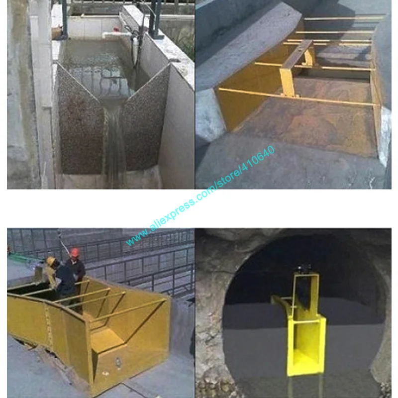 Trumsense Tích Hợp Loại IP68 Đầu Đo 1 Đến 3M Siêu Âm Kênh Mở Dòng Chảy Nhanh 4 Đến 20ma Đầu Ra Ngõ Ra Relay Hay RS485 Tùy Chọn