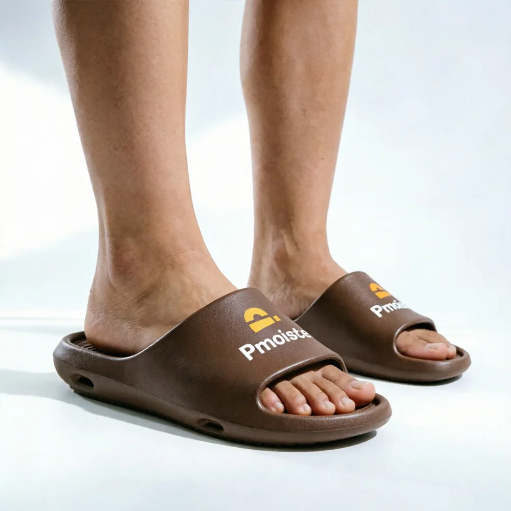 

Summer women's slippers with EVA striped sole thick bottom anti slip drainage function soft and comfortable