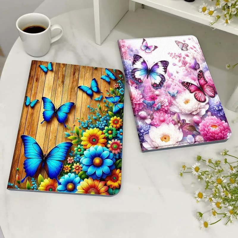 

Colorful Butterfly Design Tablet Case For Legion Xiaoxin Pad Y700 K10 M10 P11 K11 Pro Plus 10.6 11.5 Inch 2021 2023 2025