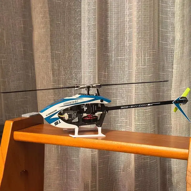

Hot RC Goosky S1 BNF/RTF 6CH 3D Stunt Double Brushless Motor Direct Drive Motor Flybarless Direct-Drive RC Helicopter Toy Gift