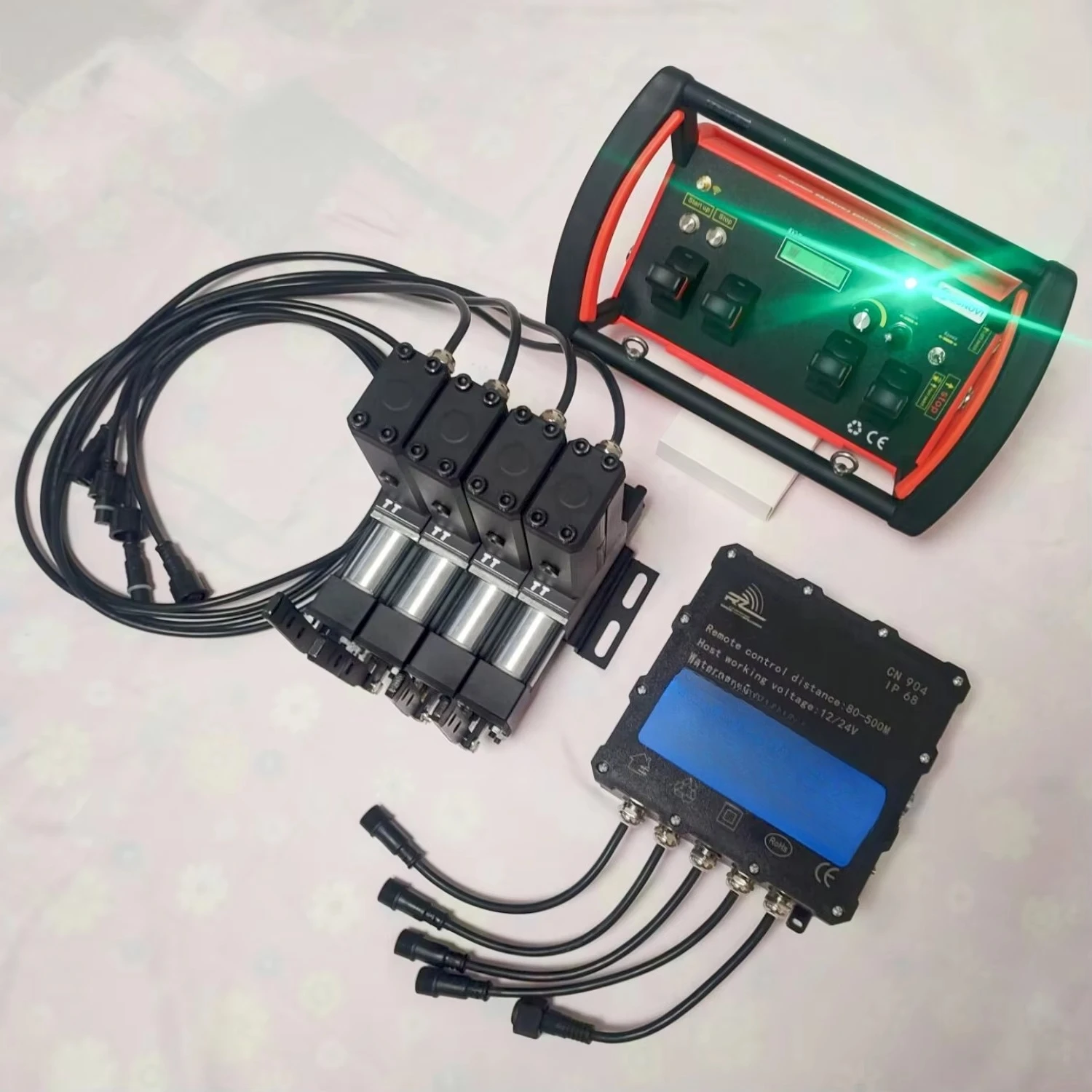 

I Factory Direct Sales Super Strong signal Wireless Truck Crane Remote Control Kit with Long Battery Screen