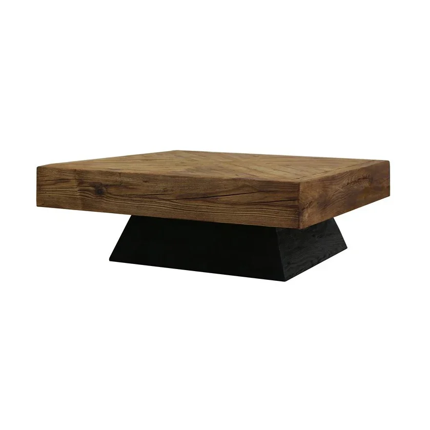 American country style living room furniture wooden coffee table Mesa de cafe