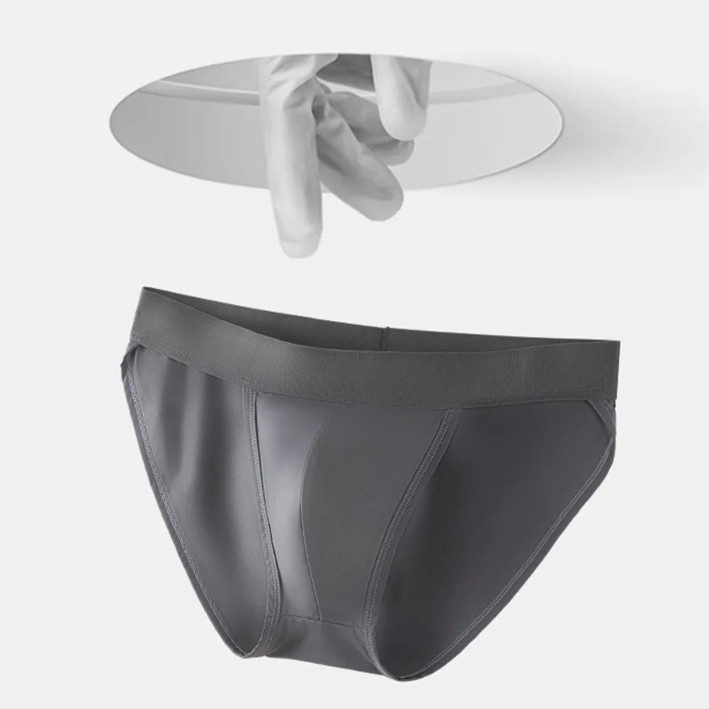 ملابس داخلية رجالية منخفضة الخصر قابلة للتنفس مع تصميم مريح من النايلون اللدنة مناسبة للاستخدام اليومي