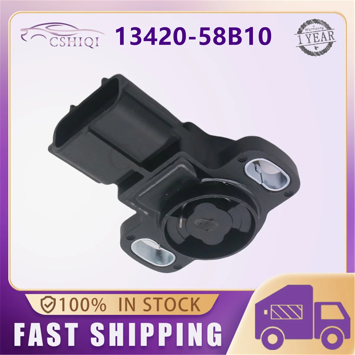 

13420-58B10 TPS Throttle Position Sensor For Subaru Forester Legacy Aerio Vitara Chevrolet Tracker 22633AA110 22620-73C00