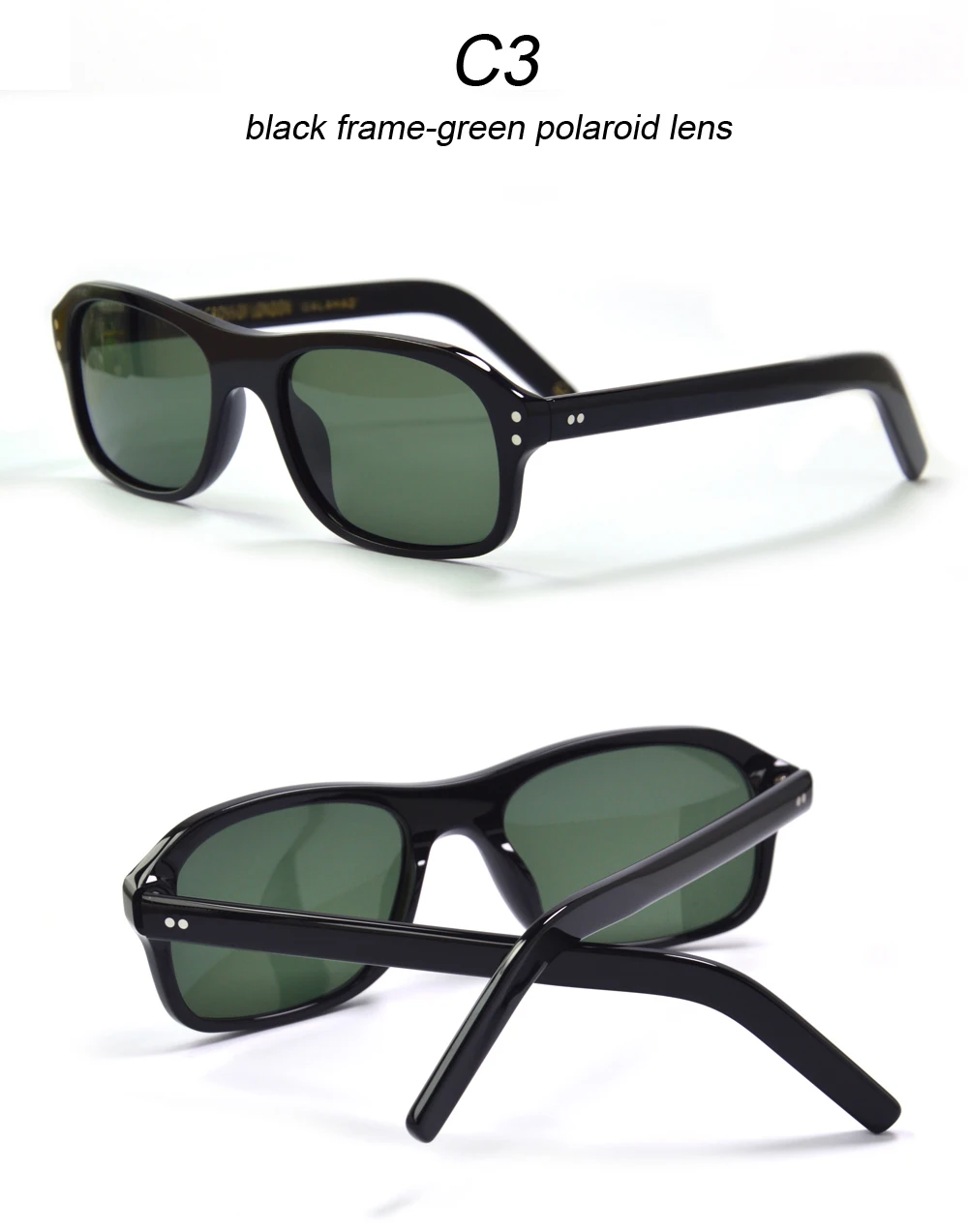 Platz Sonnenbrille für Männer Kingsman Sonnenbrille UV400 Schutz Polarisierte Anti-glare Auto Fahren Brille Nacht Guide Gläser – Detail 10
