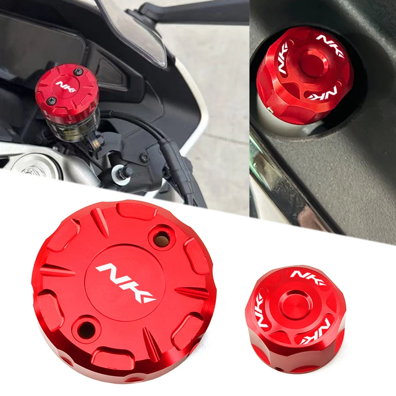 MotorcycleAccessoriesFitForCFMOTO675NK675NKCFFrontBrakeFluidReservoirCapsGuard&WaterTankDecorativeCover