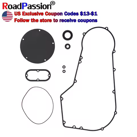 Motorcycle Clutch Primary Cover Gasket Kit For Harley Sportster 1200 Custom XL1200C XLH1200C 883 XLH883 XL883 XL XLH V-Rod VRSCA