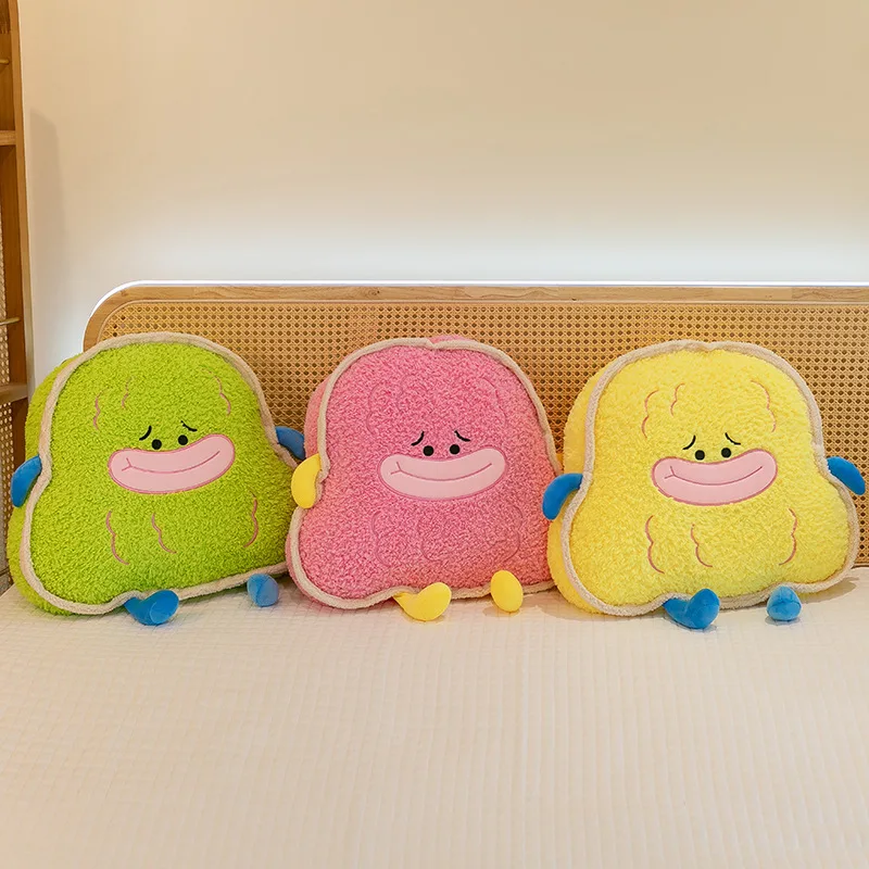 かわいいぬいぐるみ、キュートなアイスクリームのぬいぐるみ、子供の誕生日プレゼント、女の子のための柔らかい枕、夏の昼寝用ソファクッション、腰サポート