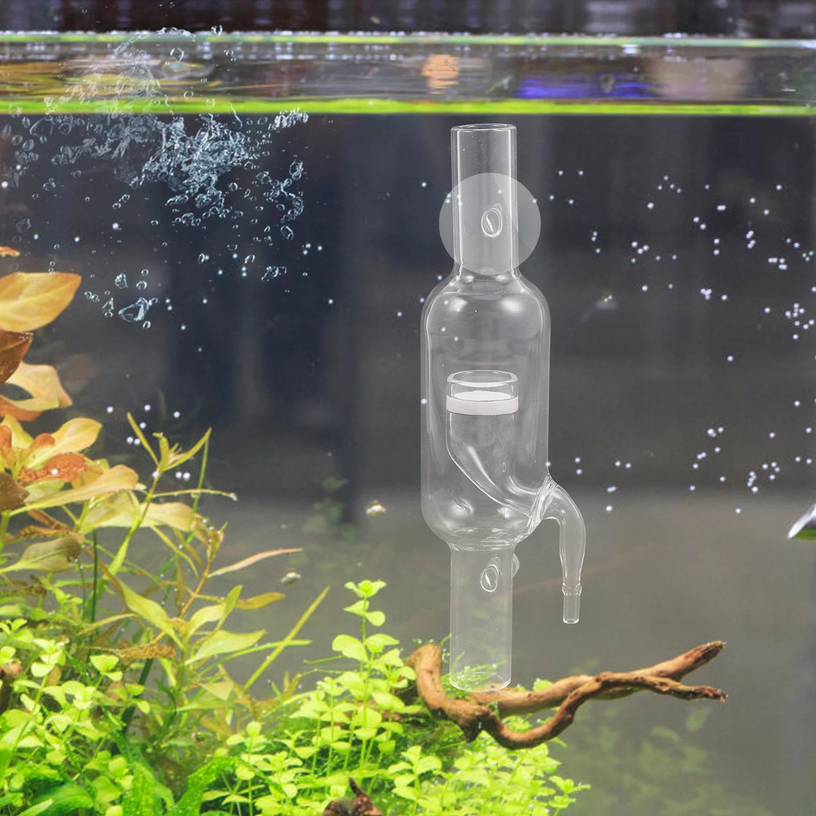 

Co2 Inline Aquarium Glass Diffuser for Planted Tank Fish Tank Supplies Inline Aquarium Diffuser