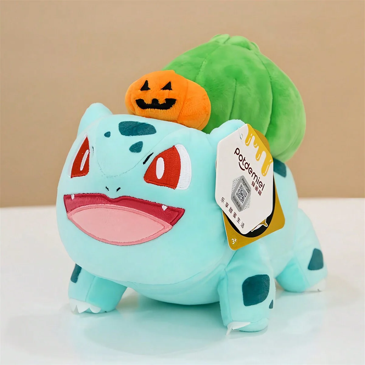 Genuine Halloween Series Pokemon Plush Toys Bulbasaur Squirtle Cute Cartoon Anime Figure Stuffed Animal Dolls Festival Gifts