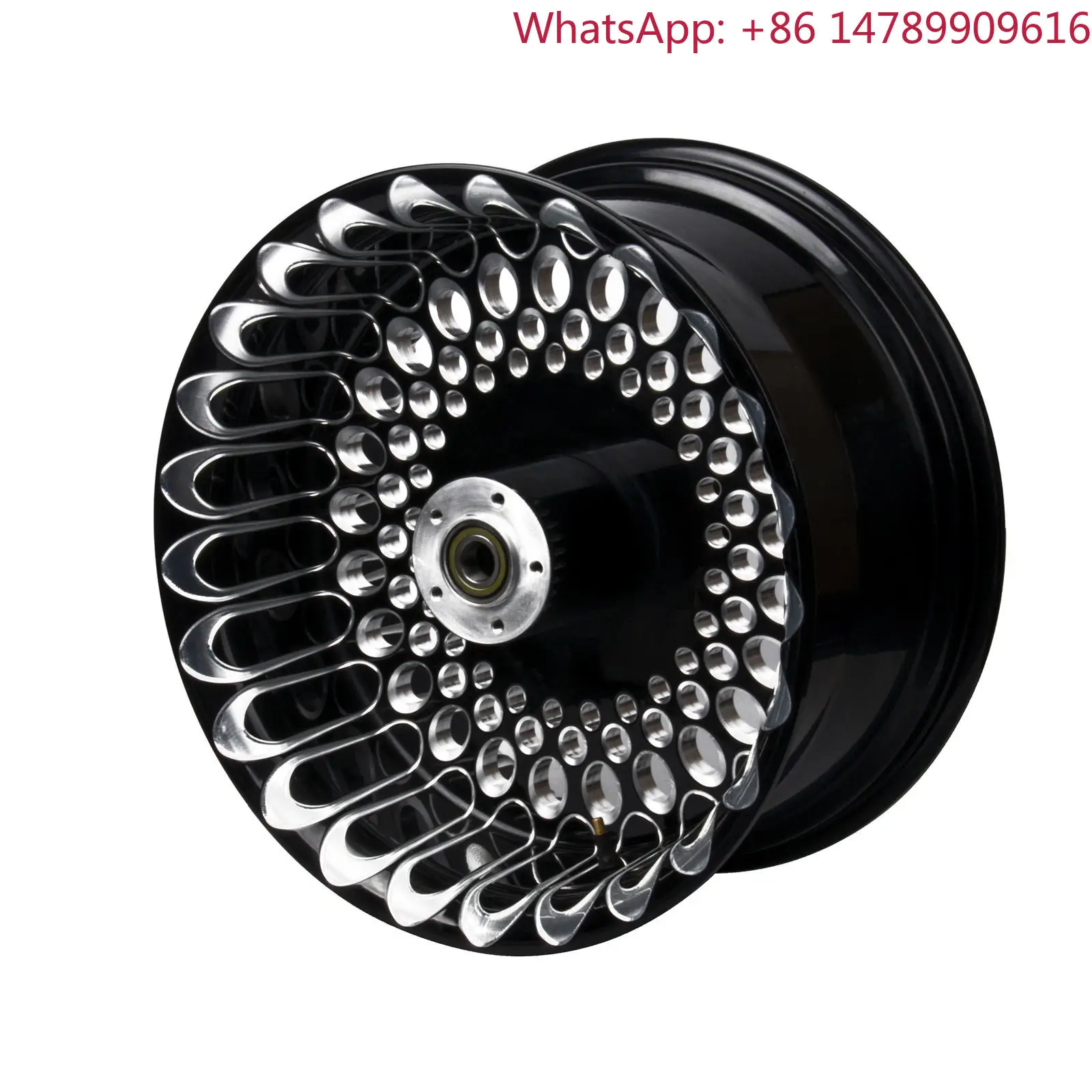 

Motorcycle PartsStabilizer Forged Motorcycle Wheels Rims Gloss Black For 2018-2024 Softail Street Bob Fat Boy Breakout6061-T6 Al