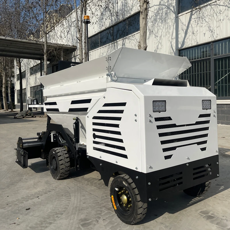 Top-Grade Chinese Asphalt Paver Small/Medium Wheel-Type Hydraulic Models 1.4m Paving Machine For Construction & Road Maintenance