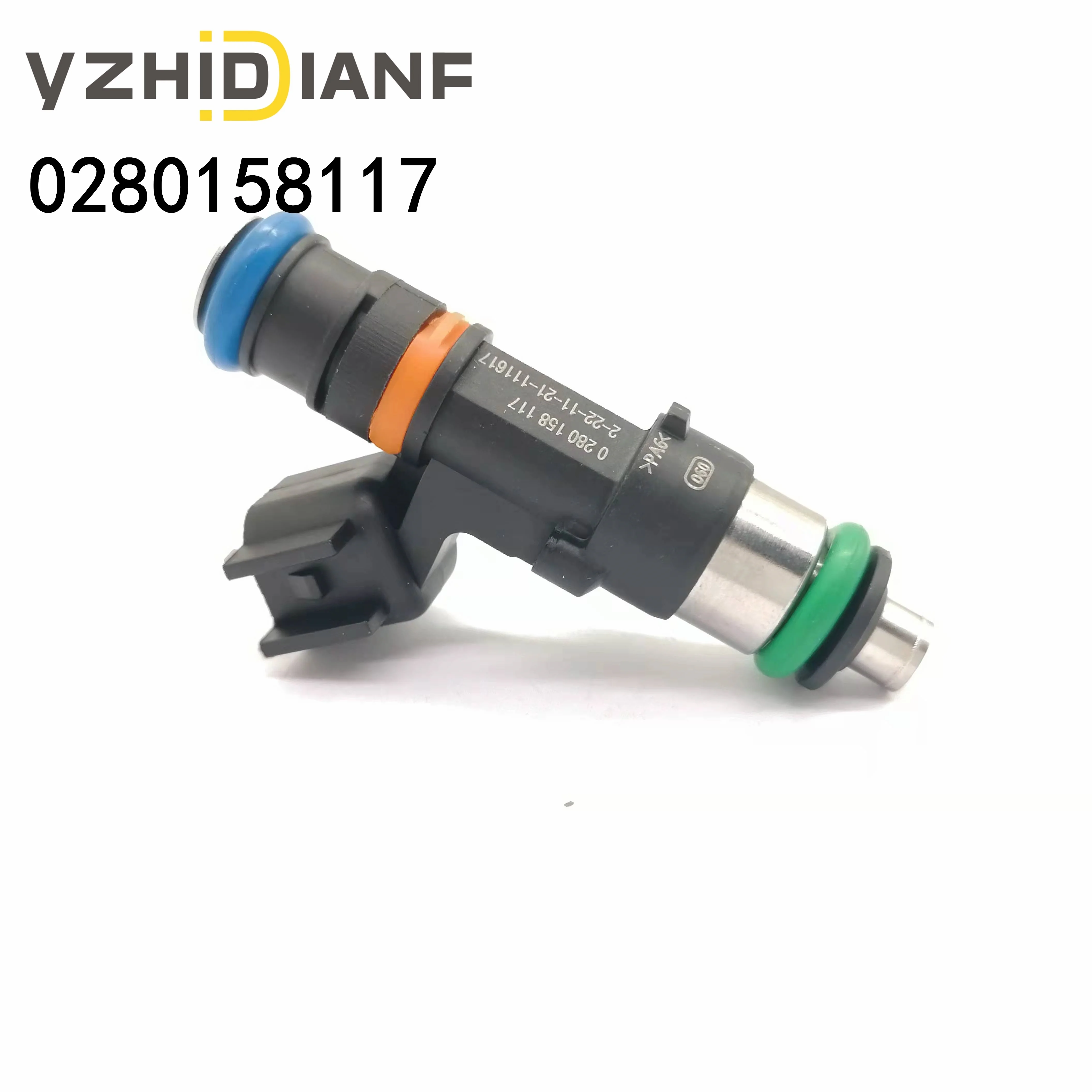 4PCS 0280158117 Auto Engine Parts Fuel Injector nozzle For 1.8T tur-bo Audi A4 TT VW Golf Jetta Acura 1000cc 90lb E85 EV14