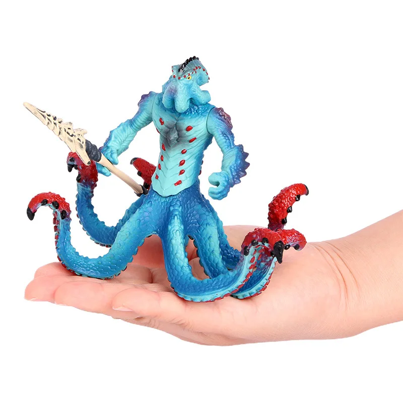 New Original Savage Dinosaurs Myth Dragon Animals Model Fire Bull Octopus Monster Bear Action Figures Kids Collection Toys Gift