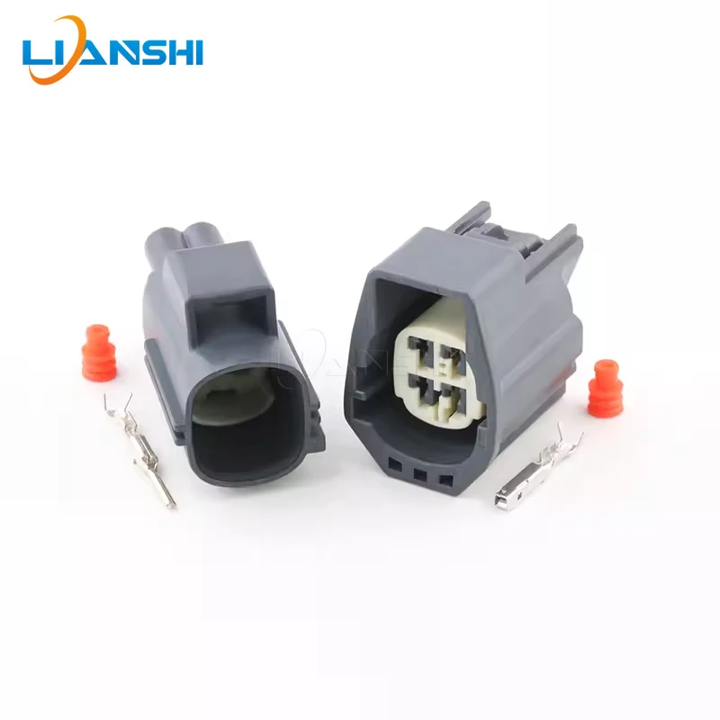 47282-5543 7283-5543-10 4Pin Waterproof Connector Male Female Set for Car O2 Oxygen Sensor Harness Plug