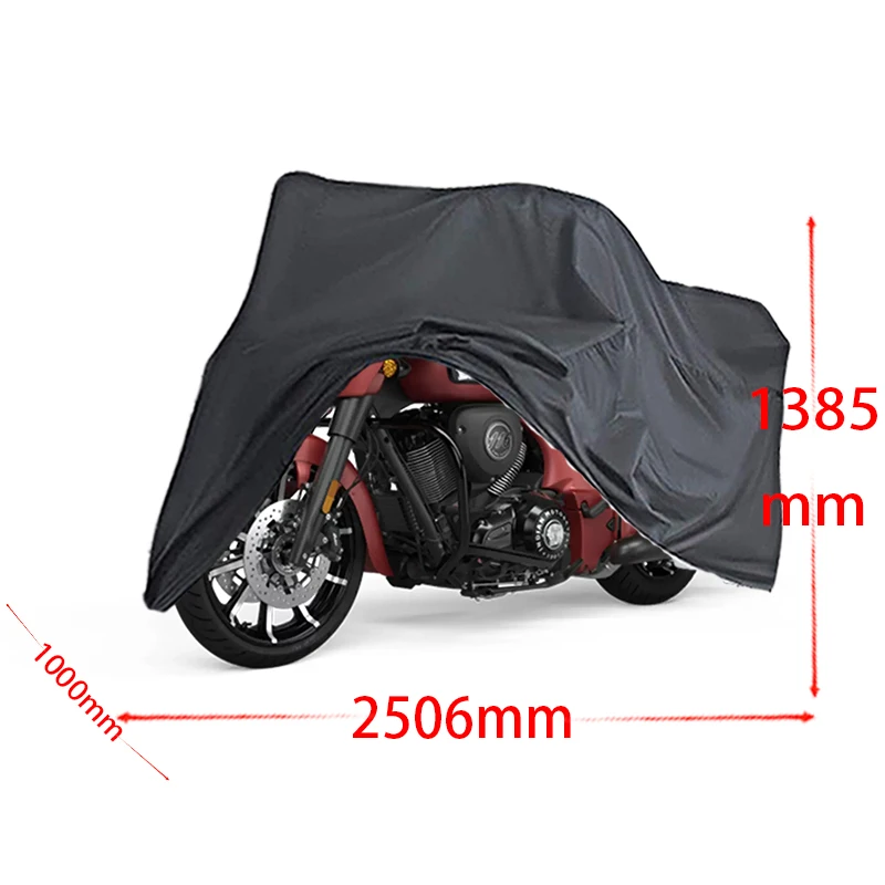 

For Indian Chieftain Dark Horse motorcycle cover Full car Sun protection dust no ear thickened Oxford clothcover