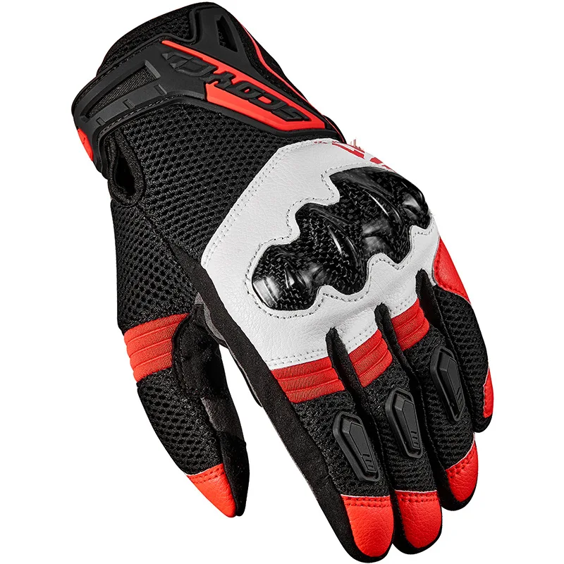 

Motorcycle riding gloves Carbon fiber rider locomotive anti-drop racing full finger gloves men's and women's summer pulse