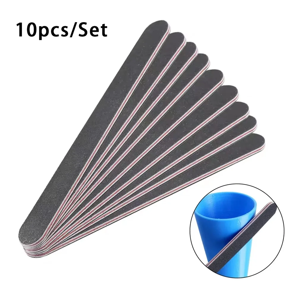 10pcs 3D Printing Model Tool Grinding Rod Double-sided Grinding Strip Flat Sanding Paper Finishing Tools Accessory for Ender 3