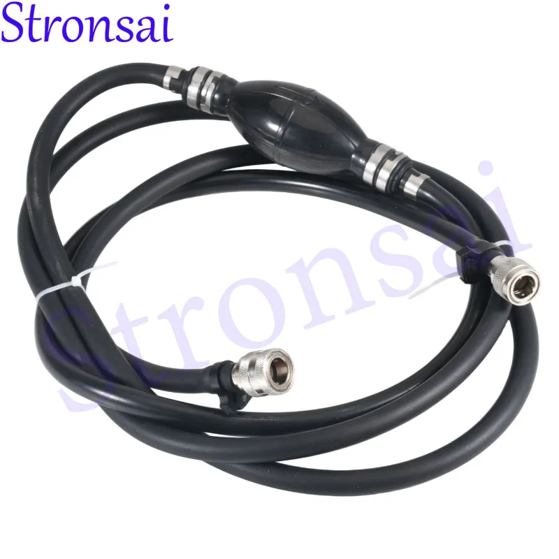 3B7-70200 Fuel Hose Assy With Primer Bulb For Tohatsu Nissan Outboard M NS MD 5 - 90HP 7.93FT 3B7-70200-4 3B7-70200-3