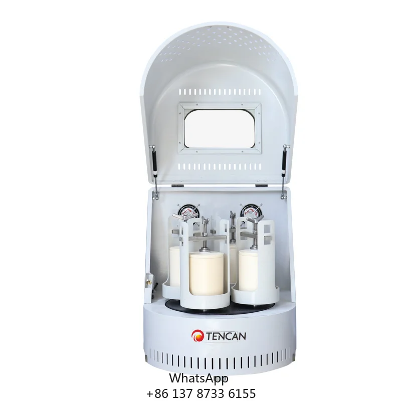 Tencan XQM-2A PLC Smallest Output Granularity 0.1 Micron Meter Planetary Ball Mill Commercial