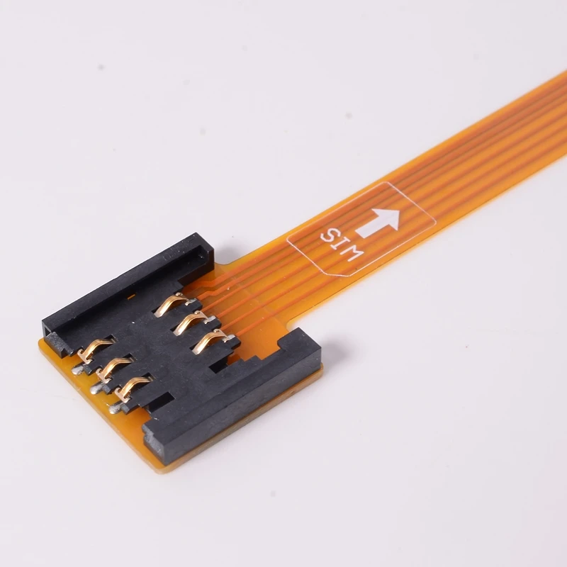 Flexible Flat Micro-SIM Card Extender Cable Adapter FPC Extension Cable for Easy SIM Replacement - Card Holder Accessory