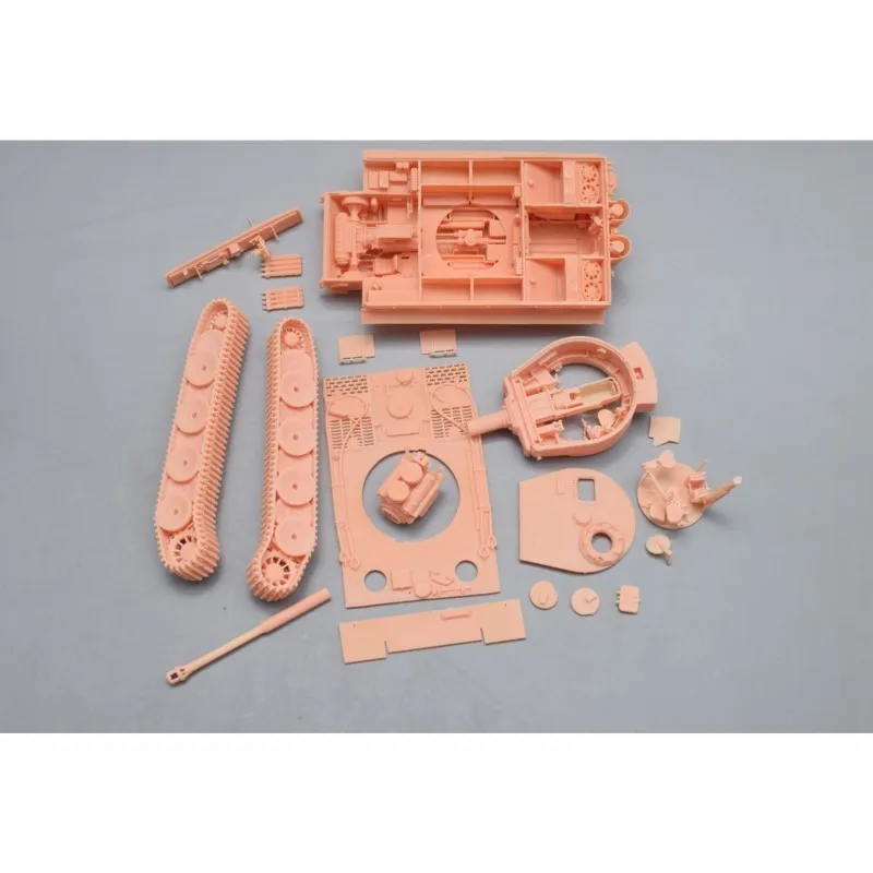 Germany 1/72 Full Internal Structure Tiger Tank Model High Precision 3D Printed Model Full Internal Structure Tank Toys Hobby